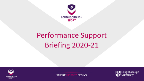 Performance Support briefing 2020-2021